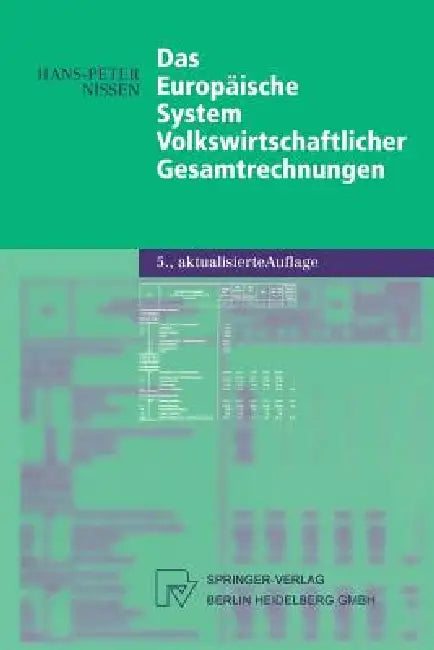 Buy Das Europäische System Volkswirtschaftlicher Gesamtrechnungen (English, Hans-Peter Nissen) — BookShops.in
