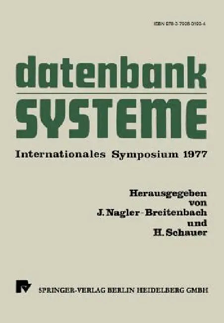 Buy Datenbanksysteme (English, J. Nagler-Breitenbach | H. Schauer) — BookShops.in