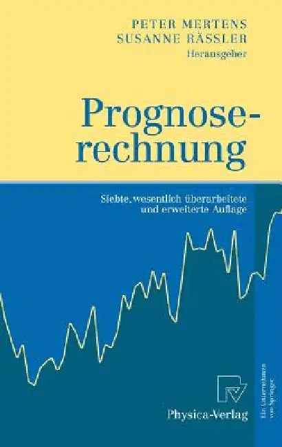 Buy Prognoserechnung (English, Peter Mertens | Susanne Rässler) — BookShops.in
