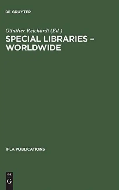 Buy Special Libraries Worldwide (English, Günther Reichardt) — BookShops.in