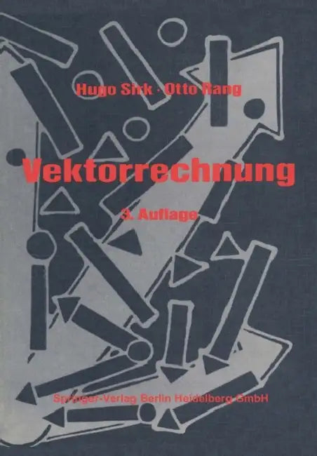 Einführung in Die Vektorrechnung (English, Hugo Sirk | O. Rang)
