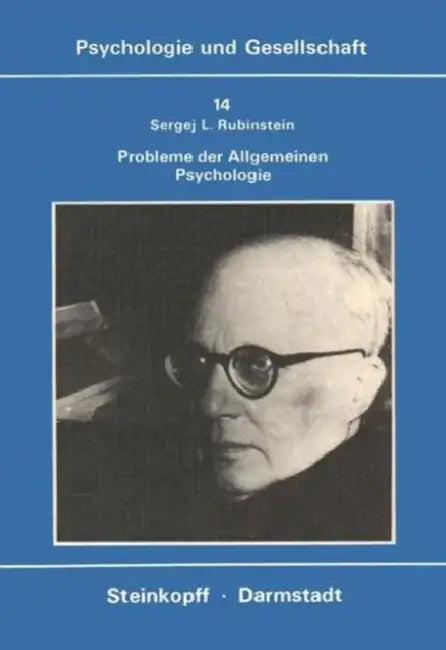 Probleme Der Allgemeinen Psychologie (English, S. L. Rubinstein)