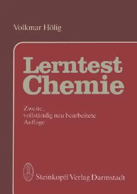 Buy Lerntest Chemie (English, V. Hölig) — BookShops.in