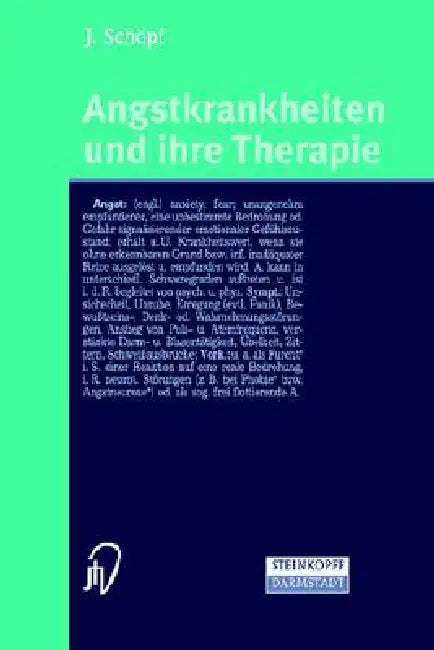 Buy Angstkrankheiten Und Ihre Therapie (English, Josef Schöpf) — BookShops.in