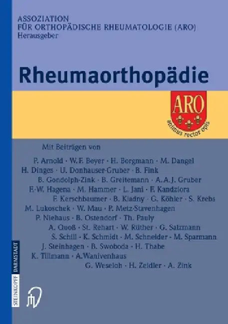 Buy Rheumaorthopädie (English, Assoziation Für Orthopädische Rheumatolo) — BookShops.in