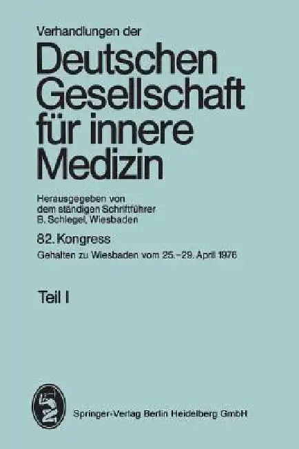 Buy 82. Kongreß (English, Professor Dr B. Schlegel) — BookShops.in
