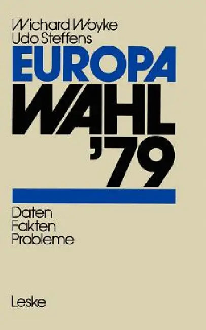 Buy Europawahl '79 (English, Wichard Woyke | Udo Steffens) — BookShops.in