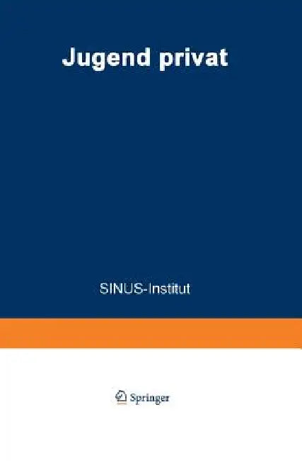 Buy Jugend Privat (English, Sinus-Institut) — BookShops.in