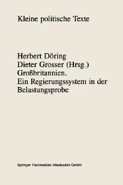 Buy Großbritannien (English, Herbert Döring | Dieter Grosser) — BookShops.in