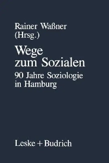 Buy Wege Zum Sozialen (English, Rainer Waßner) — BookShops.in
