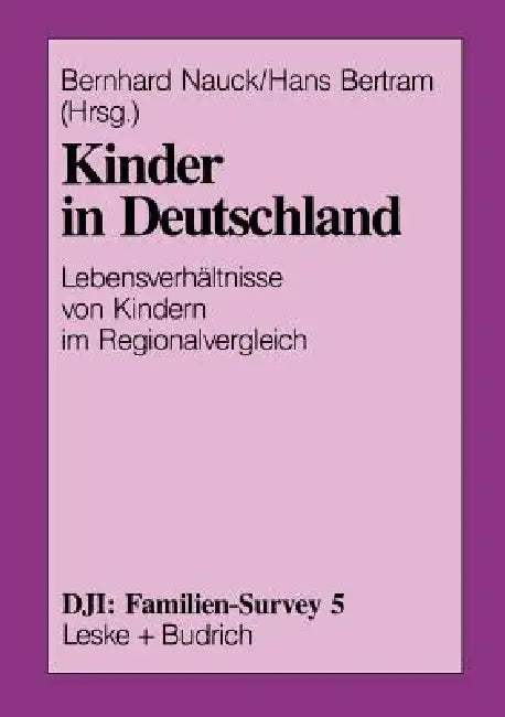 Buy Kinder in Deutschland (English, Bernhard Nauck | Hans Bertram) — BookShops.in