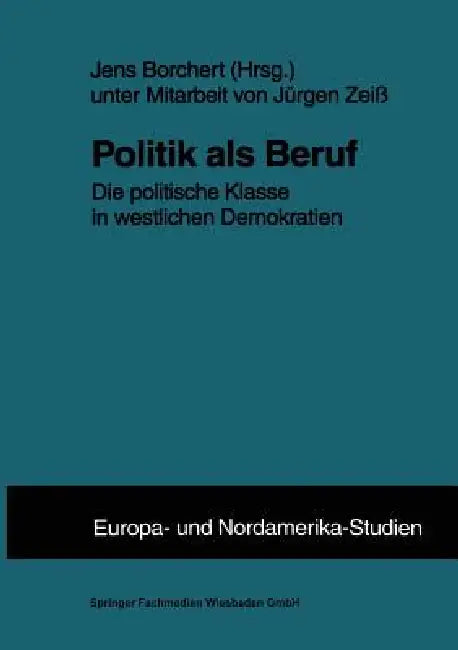 Buy Politik ALS Beruf (English, Jens Borchert) — BookShops.in