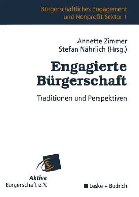 Buy Engagierte Bürgerschaft (English, Annette Zimmer | Stefan Nährlich) — BookShops.in