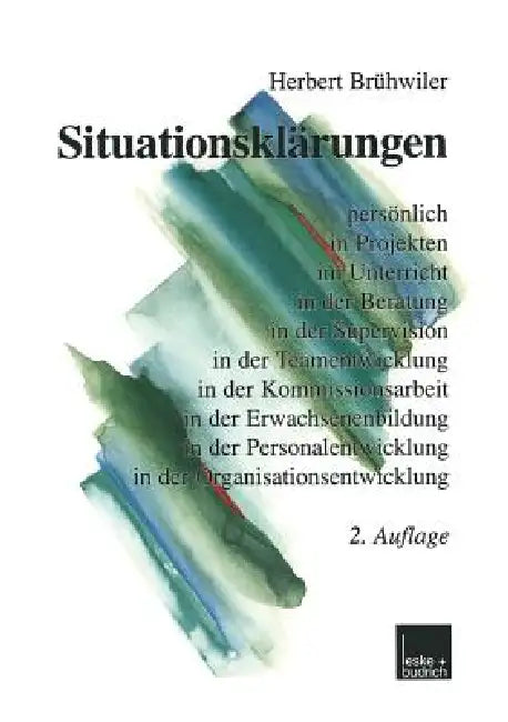 Buy Situationsklärungen (English, Herbert Brühwiler) — BookShops.in