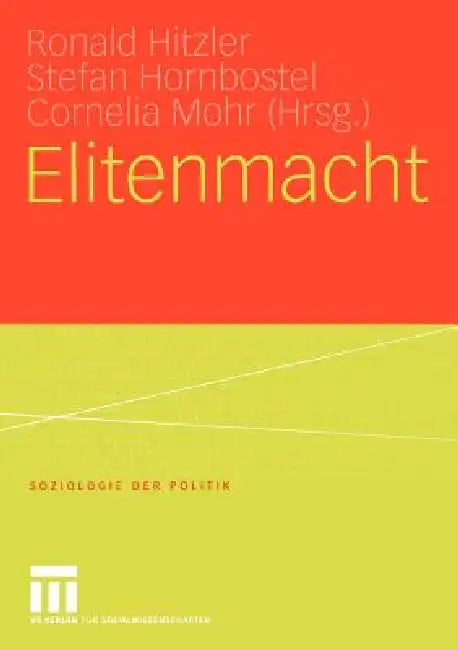 Buy Elitenmacht (English, Ronald Hitzler | Stefan Hornbostel | Cornelia Mohr) — BookShops.in