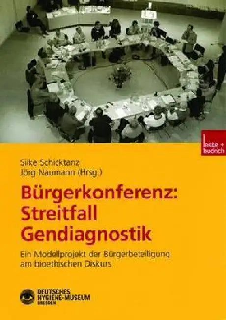 Buy Bürgerkonferenz (English, Silke Schicktanz | Jörg Naumann) — BookShops.in