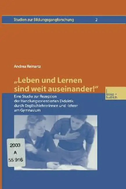 Buy "Leben Und Lernen Sind Weit Auseinander!" (English, Andrea Reinartz) — BookShops.in