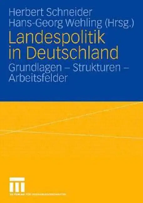 Buy Landespolitik in Deutschland (English, Herbert Schneider | Hans-Georg Wehling) — BookShops.in