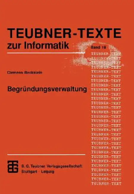 Buy Begründungsverwaltung (English, Clemes H. Beckstein) — BookShops.in
