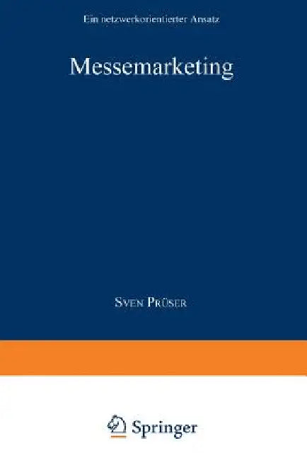 Buy Messemarketing (English, Sven Prüser) — BookShops.in