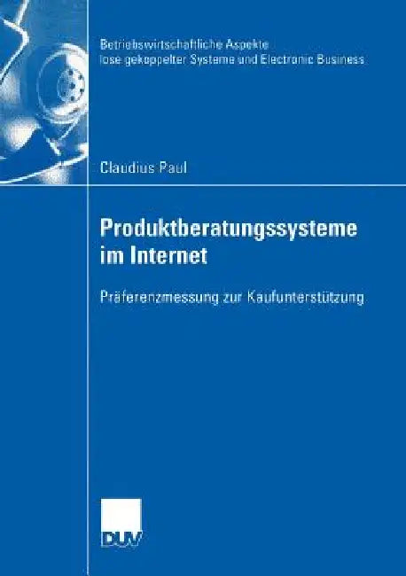 Buy Produktberatungssysteme Im Internet (English, Claudius Paul) — BookShops.in