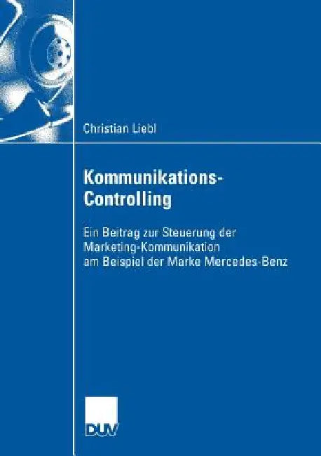 Kommunikations-Controlling (English, Christian Liebl)