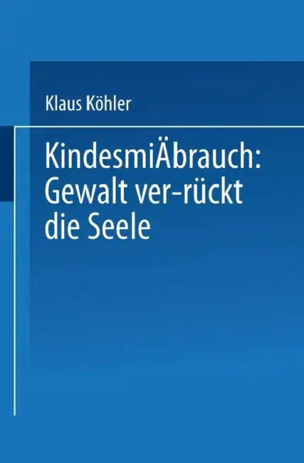 Kindesmißbrauch (English, Klaus Köhler)