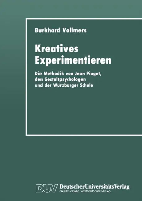 Buy Kreatives Experimentieren (English, Burkhard Vollmers) — BookShops.in