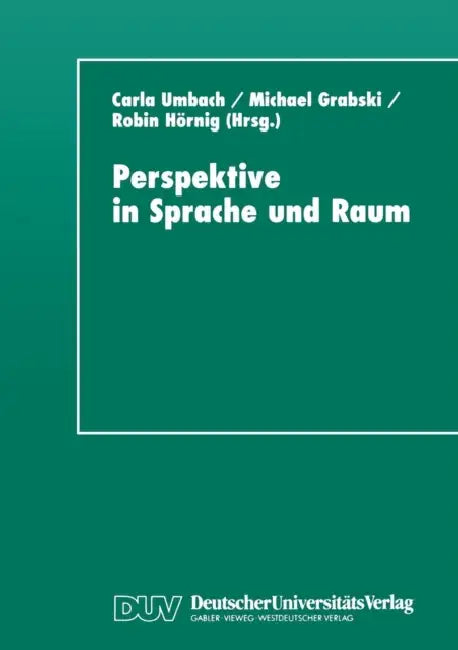 Buy Perspektive in Sprache Und Raum (English, Carla Umbach) — BookShops.in
