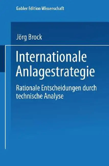 Buy Internationale Anlagestrategie (English, Jörg Brock) — BookShops.in
