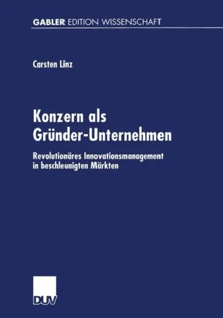 Buy Konzern ALS Gründer-Unternehmen (English, Carsten Linz) — BookShops.in