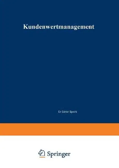 Buy Kundenwertmanagement (English, Gunter Eberling) — BookShops.in