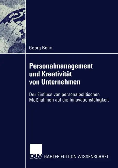 Buy Personalmanagement Und Kreativität Von Unternehmen (English, Georg Bonn) — BookShops.in