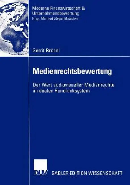 Buy Medienrechtsbewertung (English, Gerrit Brösel) — BookShops.in