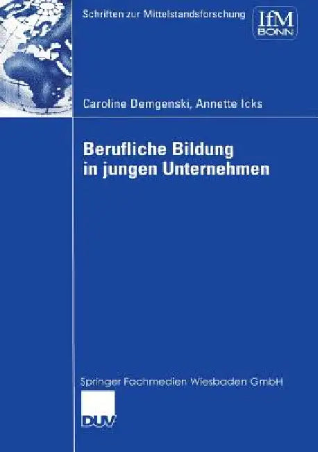 Buy Berufliche Bildung in Jungen Unternehmen (English, Caroline Demgenski | Annette Icks) — BookShops.in
