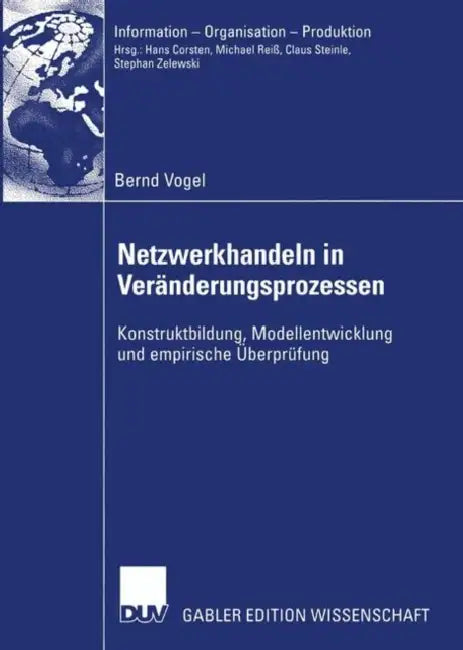 Buy Netzwerkhandeln in Veränderungsprozessen (English, Bernd Vogel) — BookShops.in