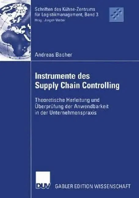 Instrumente Des Supply Chain Controlling (English, Andreas Bacher)
