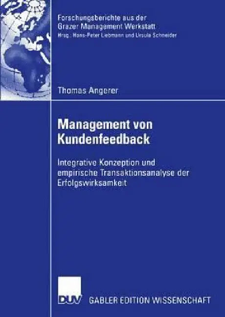 Buy Management Von Kundenfeedback (English, Thomas Angerer) — BookShops.in