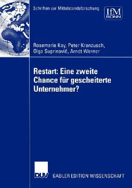 Buy Restart (English, Institut Für Mittelstandsforschung) — BookShops.in