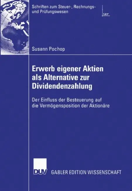 Buy Erwerb Eigener Aktien ALS Alternative Zur Dividendenzahlung (English, Susann Pochop) — BookShops.in