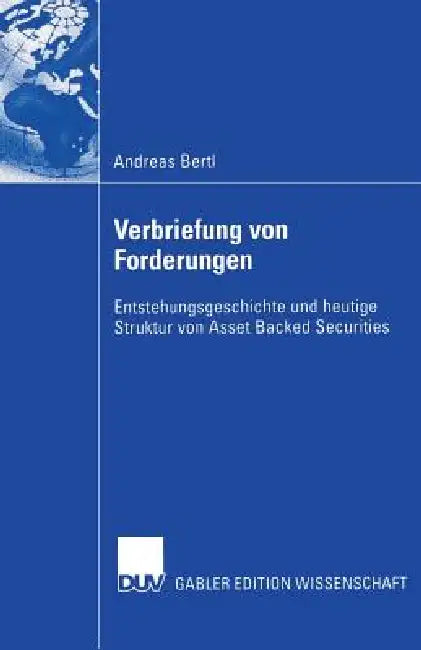 Buy Verbriefung Von Forderungen (English, Andreas Bertl) — BookShops.in