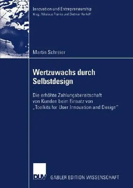 Buy Wertzuwachs Durch Selbstdesign (English, Martin Schreier) — BookShops.in