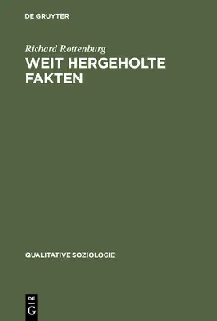 Buy Weit hergeholte Fakten (English, Richard Rottenburg) — BookShops.in