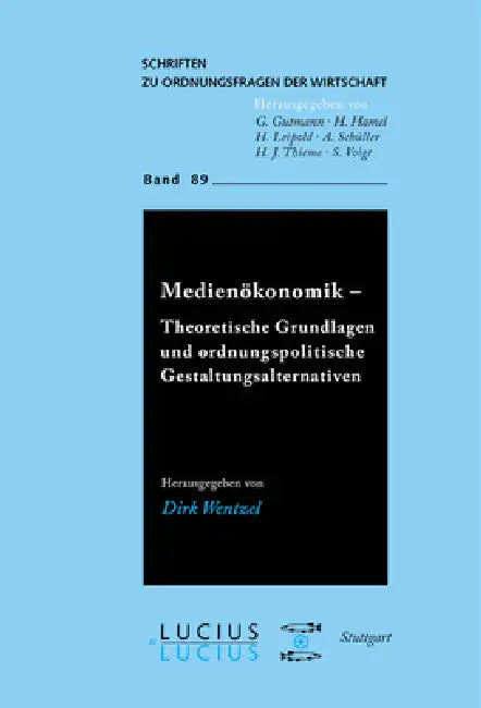 Buy Medienökonomik (English, Dirk Wentzel) — BookShops.in