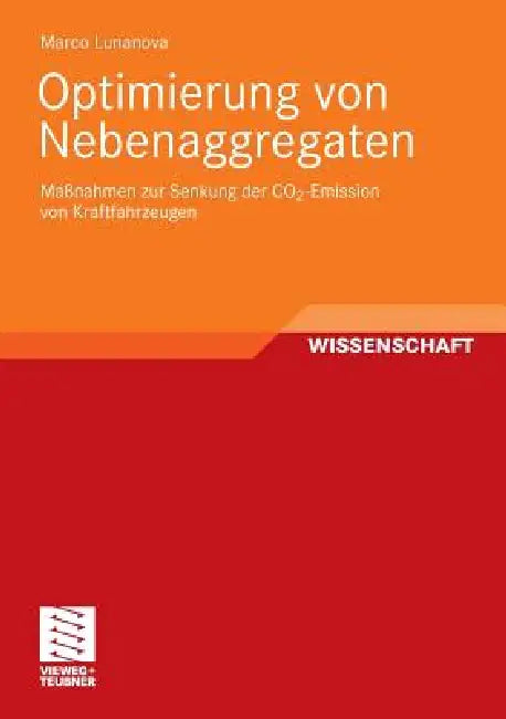 Buy Optimierung Von Nebenaggregaten (English, Marco Lunanova) — BookShops.in
