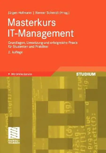 Buy Masterkurs It-Management (English, Jürgen Hofmann | Wolfgang Renninger | Werner Schmidt) — BookShops.in