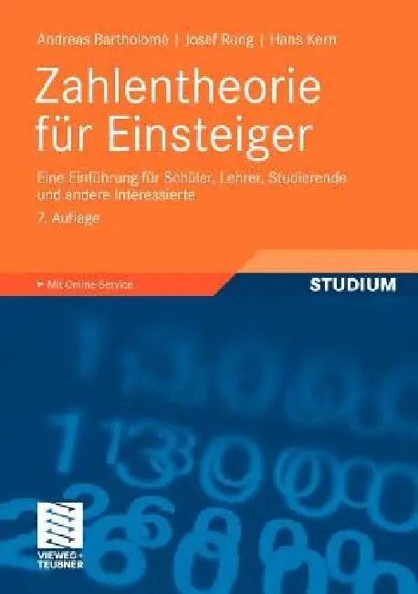 Buy Zahlentheorie Für Einsteiger (English, Andreas Bartholome | Josef Rung | Hans Kern) — BookShops.in