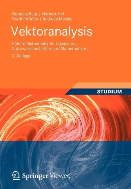 Vektoranalysis (English, Klemens Burg | Herbert Haf | Friedrich Wille)