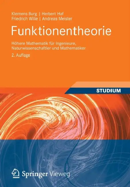 Funktionentheorie (English, Klemens Burg | Herbert Haf | Friedrich Wille)