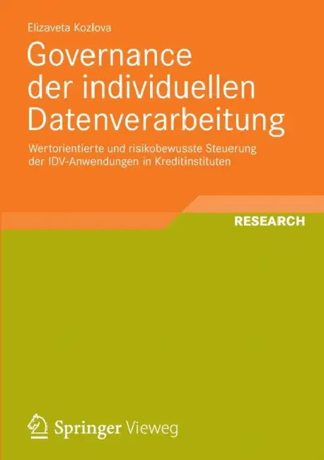 Buy Governance Der Individuellen Datenverarbeitung (English, Elizaveta Kozlova) — BookShops.in